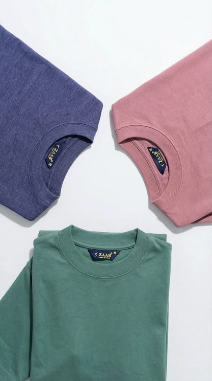 PICK ANY 3 - PLAIN COTTON SHIRTS COMBO