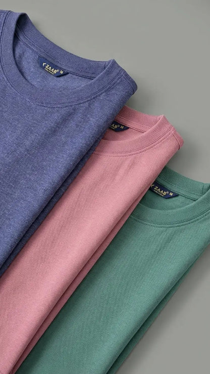 PICK ANY 3 - PLAIN COTTON SHIRTS COMBO